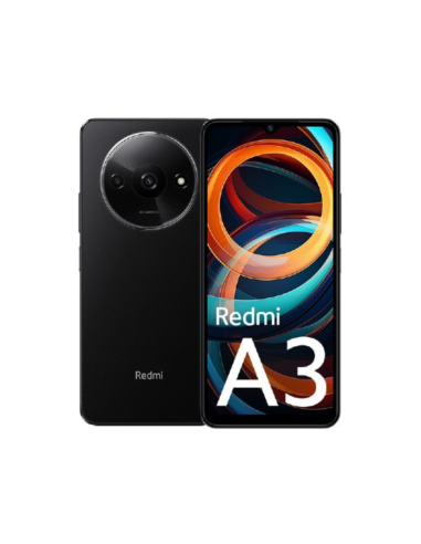 Xiaomi Redmi A3 17 cm (6.71") SIM doble Android 14 4G USB Tipo C 3 GB 64 GB 5000 mAh Negro