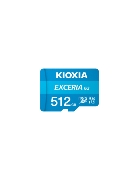 Kioxia LMEX2L512GG2 memoria flash 512 GB MicroSDHC UHS-III Clase 10