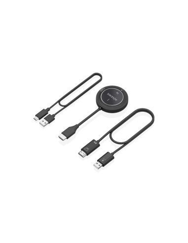 AISENS ASWL-H2K30M002-BK extensor audio/video Transmisor y receptor de señales AV