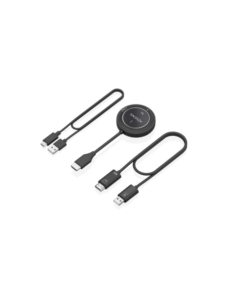 AISENS ASWL-H2K30M002-BK extensor audio/video Transmisor y receptor de señales AV