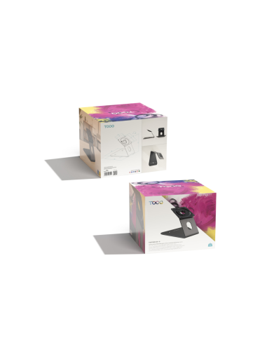 TooQ Soporte de Mesa o Pared para Marco Antirrobo Tablet