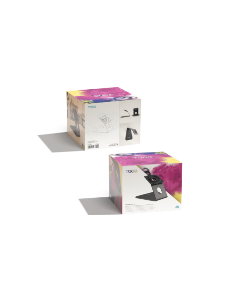 TooQ Soporte de Mesa o Pared para Marco Antirrobo Tablet