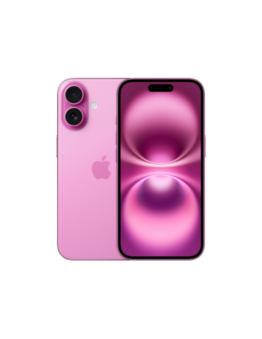 Apple iPhone 16 15,5 cm (6.1") SIM doble iOS 18 5G USB Tipo C 128 GB Rosa