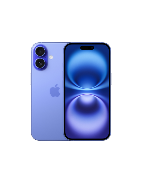 Apple iPhone 16 15,5 cm (6.1") SIM doble iOS 18 5G USB Tipo C 256 GB Azul