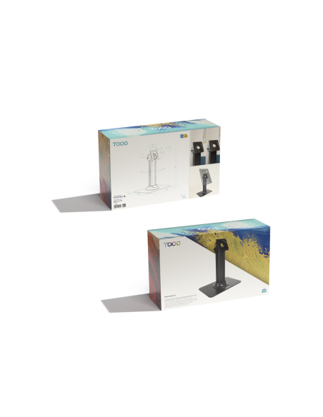 TooQ Soporte de Mesa para Marco Antirrobo Tablet