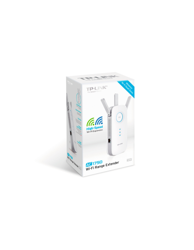 TP-Link RE450 ampliador de red Transmisor de red Blanco 10, 100, 1000 Mbit/s