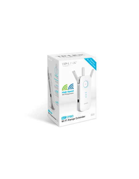 TP-Link RE450 ampliador de red Transmisor de red Blanco 10, 100, 1000 Mbit/s