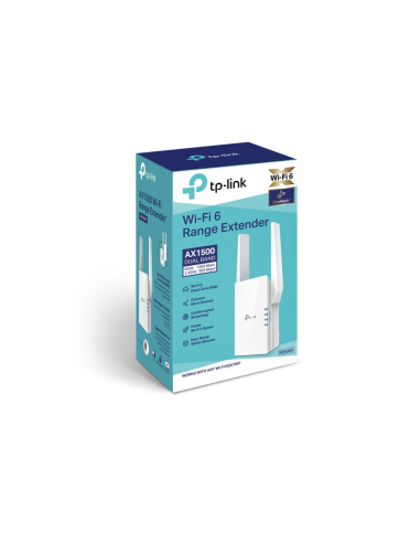 TP-Link RE505X ampliador de red Transmisor y receptor de red Blanco 10, 100, 1000 Mbit/s