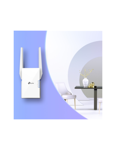TP-Link RE505X ampliador de red Transmisor y receptor de red Blanco 10, 100, 1000 Mbit/s