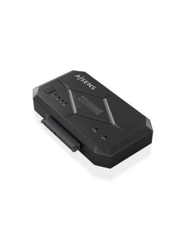 AISENS ASDS-M2SATA04B base de conexión para disco duro USB 3.2 Gen 1 (3.1 Gen 1) Type-C