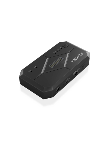 AISENS ASDS-M2SATA04B base de conexión para disco duro USB 3.2 Gen 1 (3.1 Gen 1) Type-C