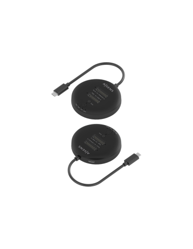 AISENS ASDS-2M2N05-BK base de conexión para disco duro USB 3.2 Gen 2 (3.1 Gen 2) Type-C