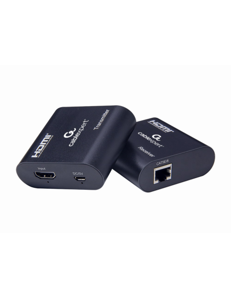 Gembird DEX-HDMI-03 extensor audio/video Negro