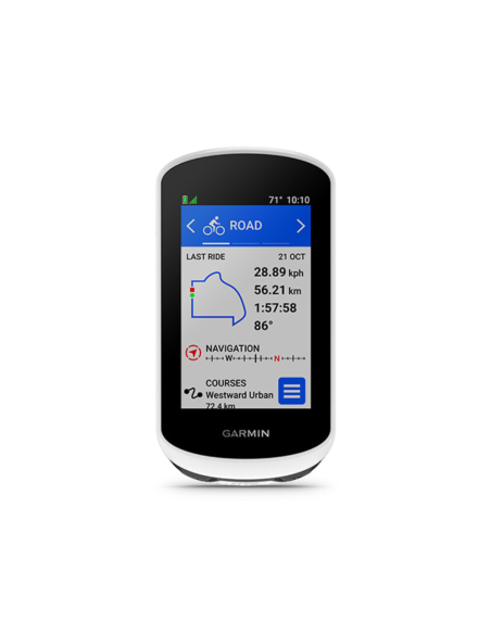 Garmin Edge Explore 2 7,62 cm (3") Ciclocomputador inalámbrico Negro, Blanco