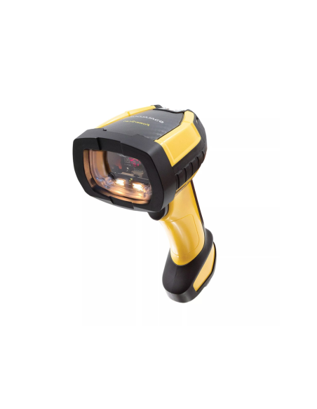 Datalogic PM9600-HP433RBK10 lector de código de barras Lector de códigos de barras portátil 1D/2D Laser Negro, Amarillo