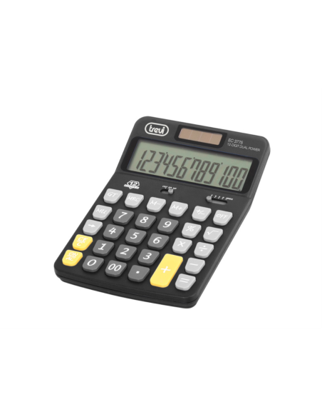 Trevi EC 3775 calculadora Escritorio Calculadora financiera Negro