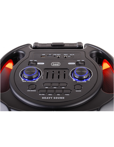 Trevi XF 1400 KB Altavoz para fiestas Negro 100 W