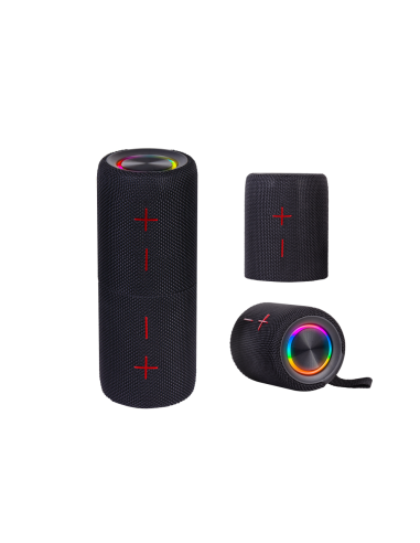 Trevi XR 8A44 DOUBLE Altavoz portátil estéreo Negro 20 W