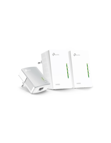 TP-Link TL-WPA4220T KIT adaptador de red PowerLine 300 Mbit/s Ethernet Wifi Blanco 3 pieza(s)