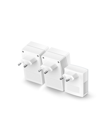 TP-Link TL-WPA4220T KIT adaptador de red PowerLine 300 Mbit/s Ethernet Wifi Blanco 3 pieza(s)