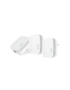Strong Powerline 600 Triple Pack Mini 600 Mbit/s Ethernet Blanco 3 pieza(s)
