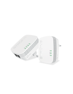 Strong POWERLWF600DUOMINI adaptador de red PowerLine 600 Mbit/s Ethernet Wifi Blanco 2 pieza(s)