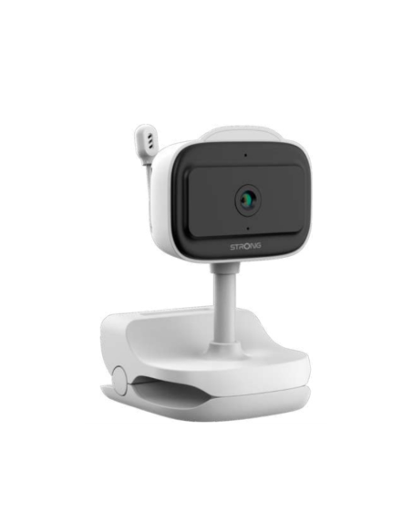 Strong DOVY video-monitor para bebés Wi-Fi Blanco, Negro