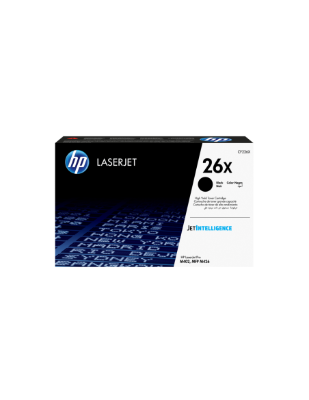 HP Cartucho de tóner original LaserJet 26X de alta capacidad negro