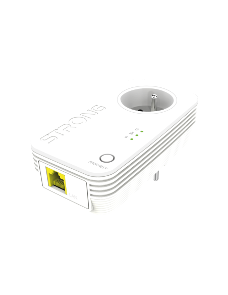 Strong PL1000SDUOEU adaptador de red PowerLine 1000 Mbit/s Ethernet Blanco 1 pieza(s)