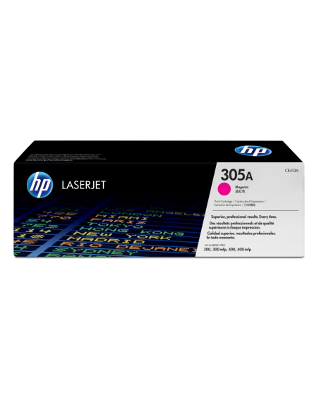 HP Cartucho de tóner original LaserJet 305A magenta