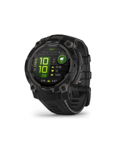 Garmin Instinct 3 AMOLED 3,05 cm (1.2") 45 mm Digital 390 x 390 Pixeles Pantalla táctil Negro GPS (satélite)