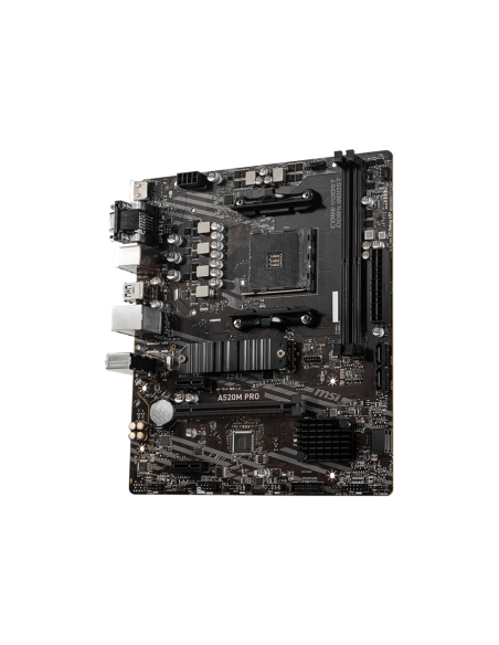 MSI A520M PRO placa base AMD A520 Zócalo AM4 micro ATX