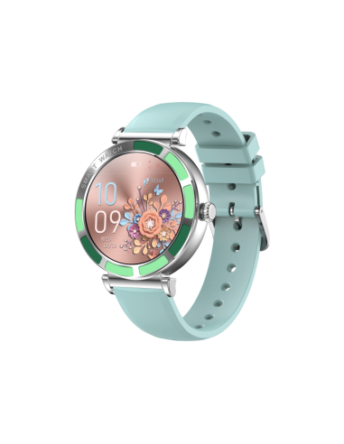 Trevi T-FIT 245 L 3,23 cm (1.27") IPS 41 mm Digital Pantalla táctil Verde, Metálico