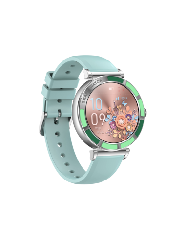 Trevi T-FIT 245 L 3,23 cm (1.27") IPS 41 mm Digital Pantalla táctil Verde, Metálico