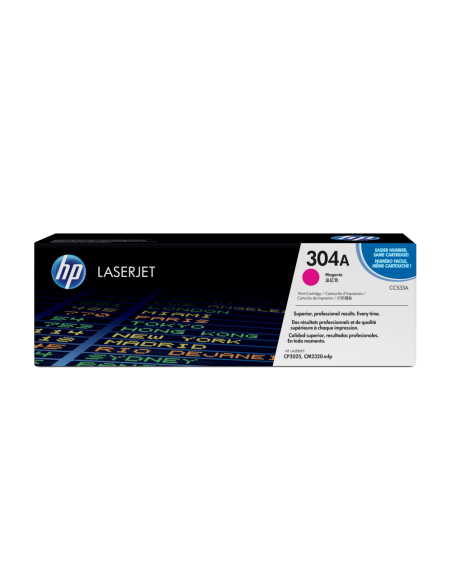 HP Cartucho de tóner original LaserJet 304A magenta