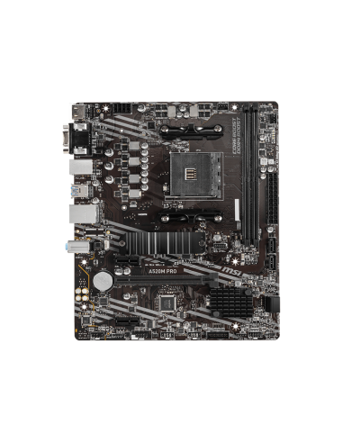 MSI A520M PRO placa base AMD A520 Zócalo AM4 micro ATX