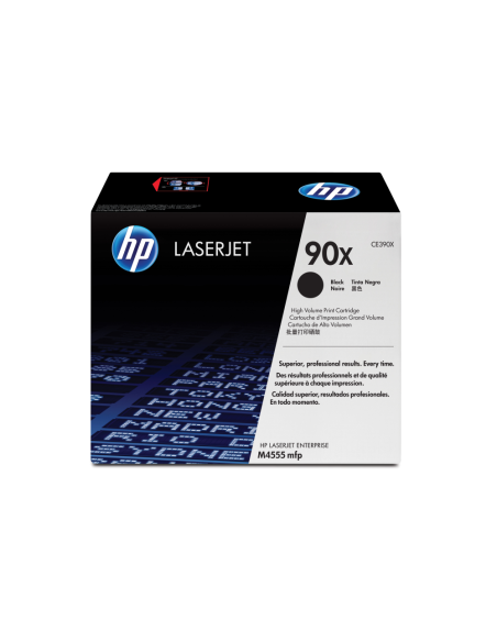 HP Cartucho de tóner original LaserJet 90X de alta capacidad negro