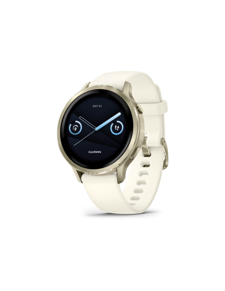 Garmin Venu 4 3,05 cm (1.2") AMOLED 41 mm Digital 390 x 390 Pixeles Pantalla táctil Oro Wifi GPS (satélite)