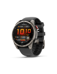 Garmin fenix 8 Pro 3,56 cm (1.4") AMOLED 47 mm Digital 454 x 454 Pixeles Pantalla táctil Grafito, Titanio Wifi GPS (satélite)