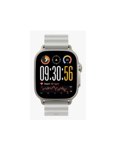 realme Watch 5 5 cm (1.97") AMOLED Digital 390 x 450 Pixeles Pantalla táctil Plata GPS (satélite)