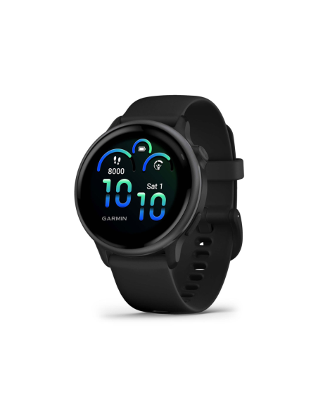 Garmin vívoactive 6 3,05 cm (1.2") AMOLED 42 mm Digital 390 x 390 Pixeles Pantalla táctil Negro Wifi GPS (satélite)
