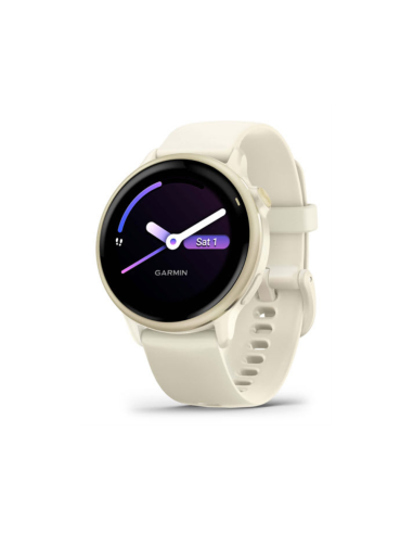 Garmin vívoactive 6 3,05 cm (1.2") AMOLED 42 mm Digital 390 x 390 Pixeles Pantalla táctil Blanco Wifi GPS (satélite)