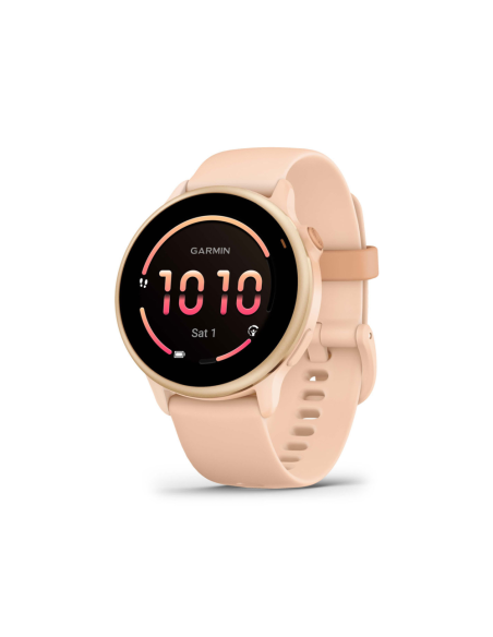 Garmin vívoactive 6 3,05 cm (1.2") AMOLED 42 mm Digital 390 x 390 Pixeles Pantalla táctil Rosa Wifi GPS (satélite)