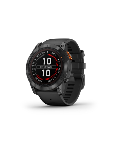 Garmin fenix 7X Pro 3,56 cm (1.4") MIP 51 mm Digital 280 x 280 Pixeles Pantalla táctil Gris Wifi GPS (satélite)