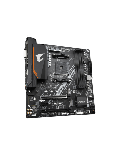 GIGABYTE B550M AORUS ELITE Placa base - Procesadores AMD Ryzen 5000, VRM de 5+3 fases, hasta 4733 MHz DDR4, 1xPCIe 4.0 + 1xPCIe 