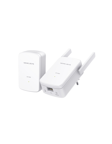 Mercusys MP510 KIT adaptador de red PowerLine 1000 Mbit/s Ethernet Wifi Blanco 2 pieza(s)