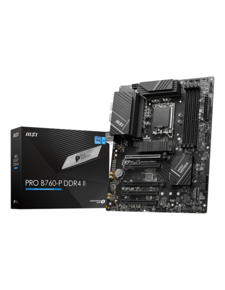 MSI PRO B760-P DDR4 II placa base Intel B760 LGA 1700 ATX