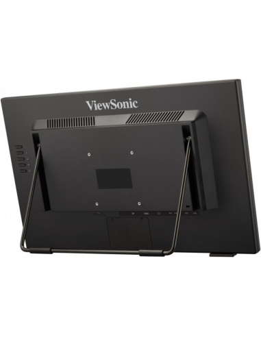 Viewsonic TD2465 pantalla de señalización Panel plano interactivo 61 cm (24") LED 250 cd / m² Full HD Negro Pantalla táctil