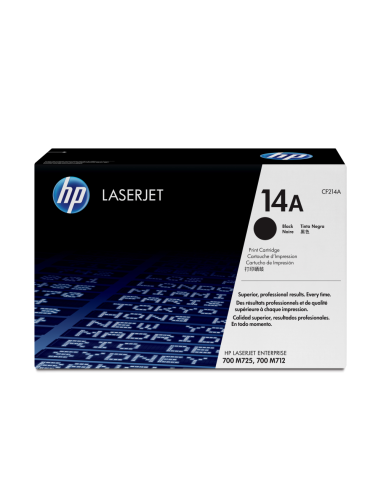 HP Cartucho de tóner original LaserJet 14A negro