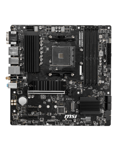 MSI B550M PRO-VDH WIFI placa base AMD B550 Zócalo AM4 micro ATX